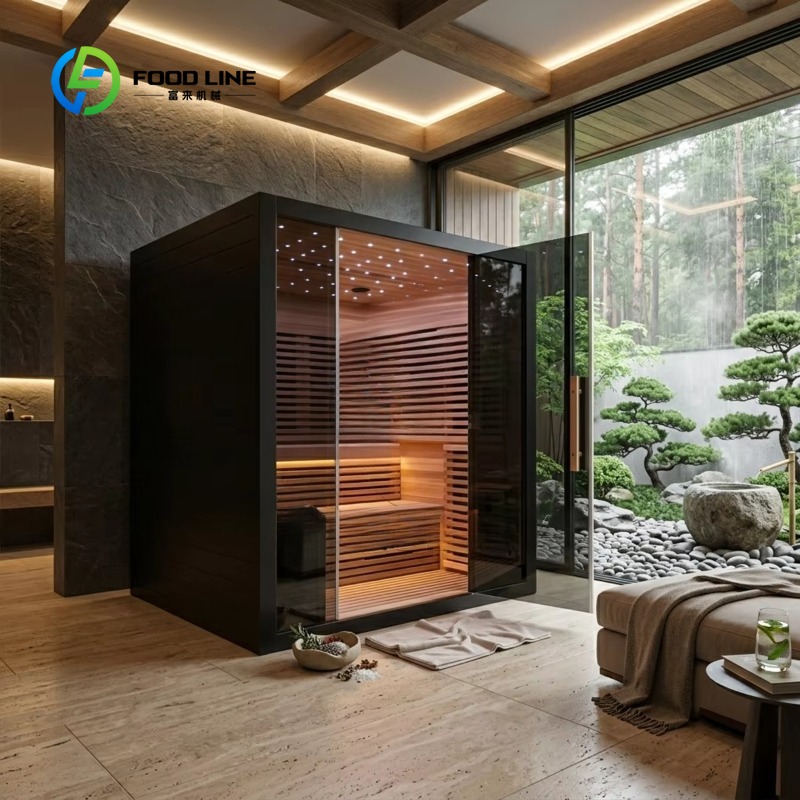 ห้องซาวน่าอินฟราเรดในร่มสุดหรู - Spa Wellness Design บทวิจารณ์และราคา