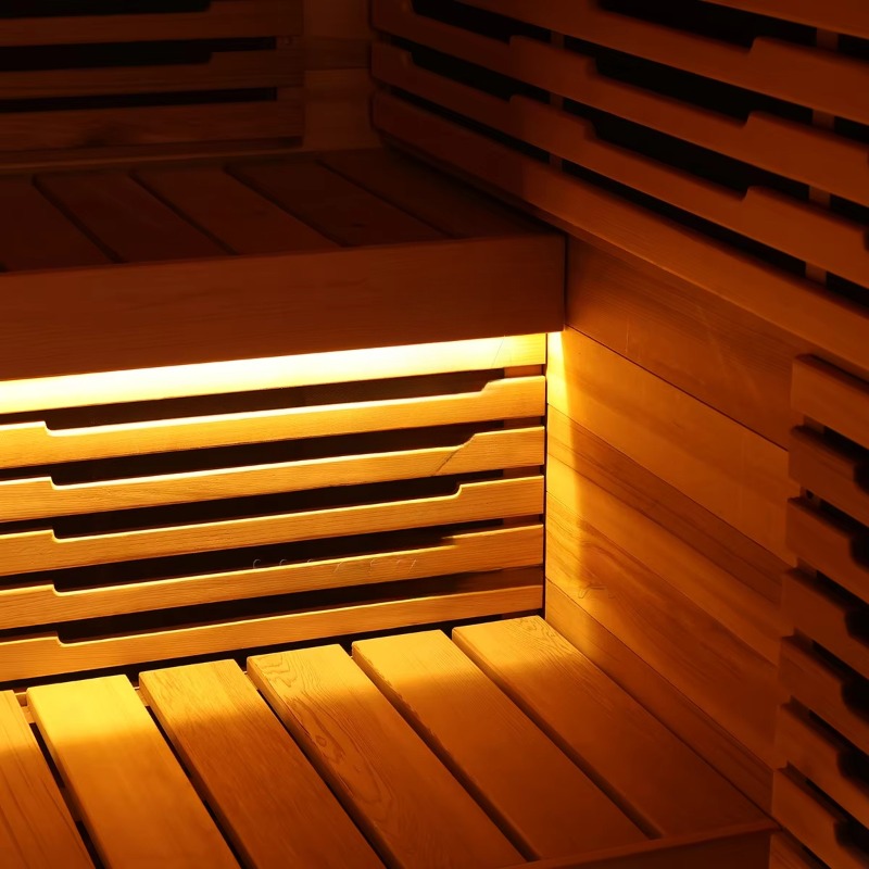 ห้องซาวน่าอินฟราเรดในร่มสุดหรู - Spa Wellness Design บทวิจารณ์และราคา