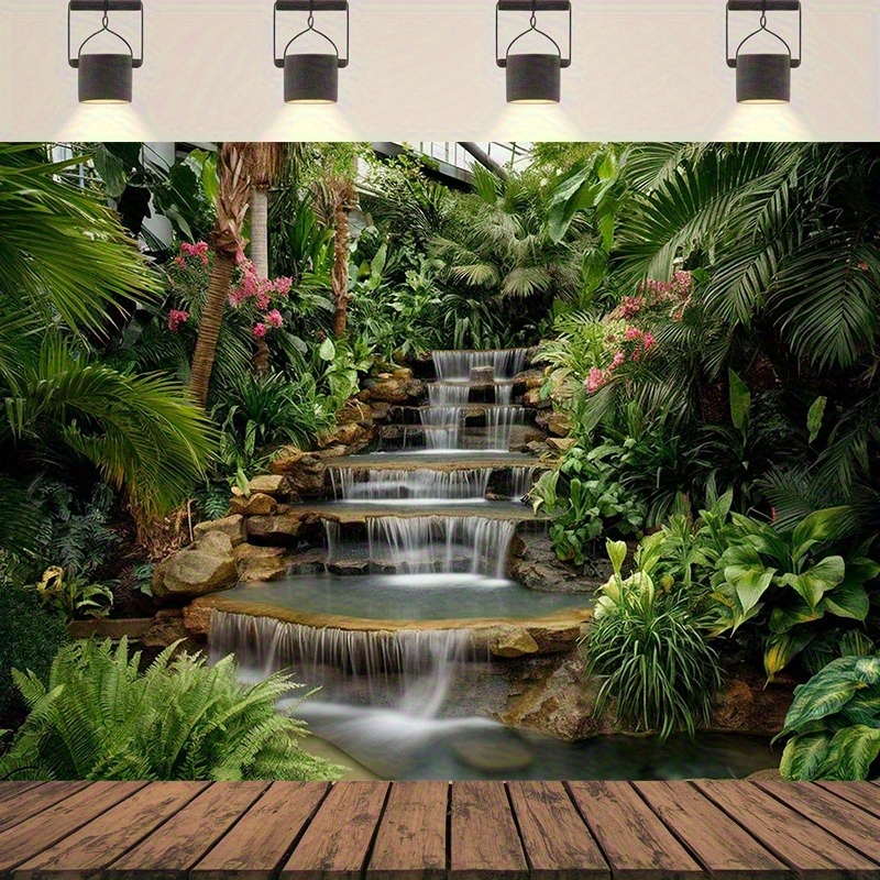 พรมลายสวนน้ำตก พืชเขตร้อนเขียว - Spa And Wellness Center บทวิจารณ์และราคา